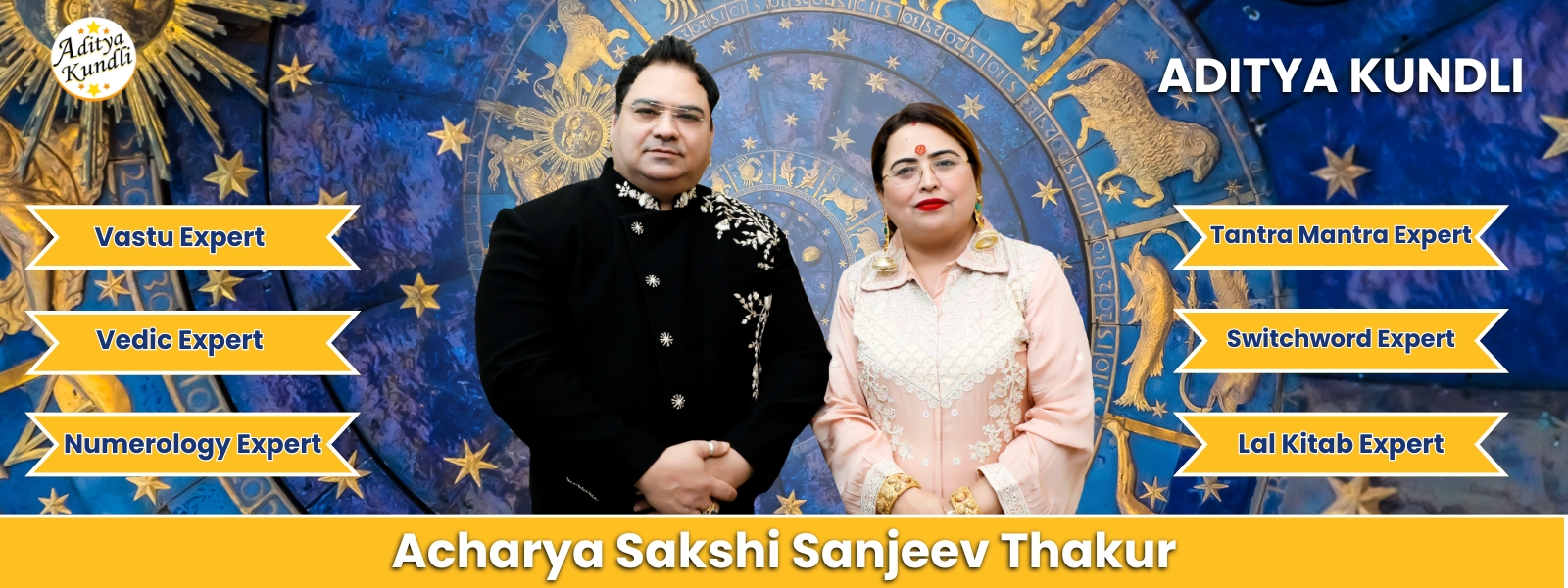 Acharya Sakshi Sanjeev Thakur Astrologer in Delhi